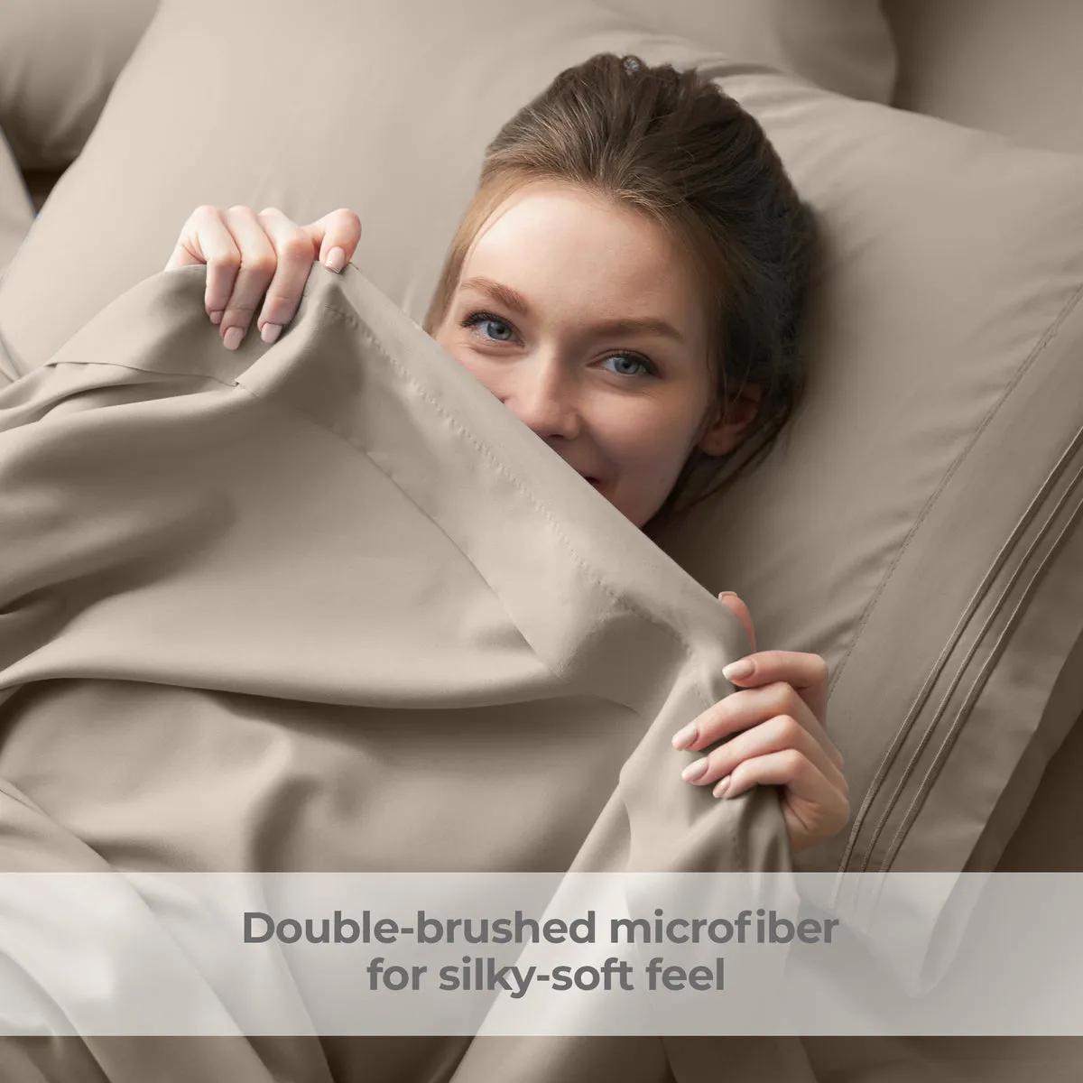 Iconic Microfiber Flat Sheet (Dark Colors)