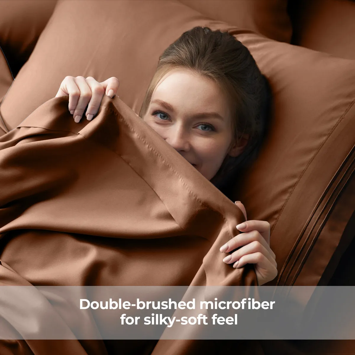 Iconic Microfiber Flat Sheet (Dark Colors)