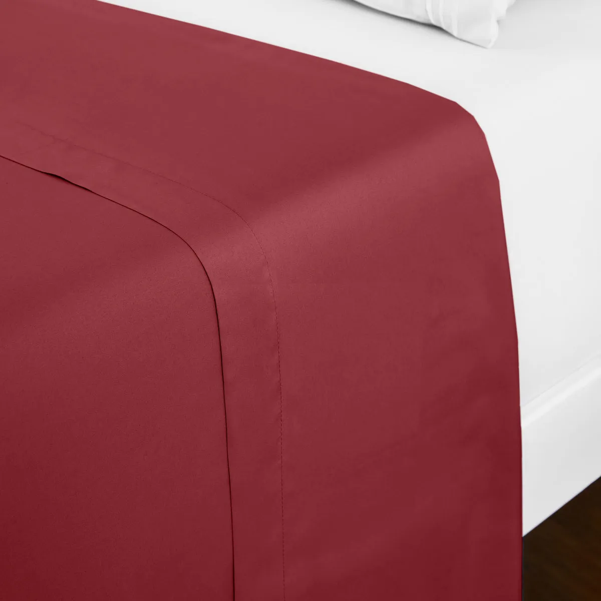 Iconic Microfiber Flat Sheet (Dark Colors)