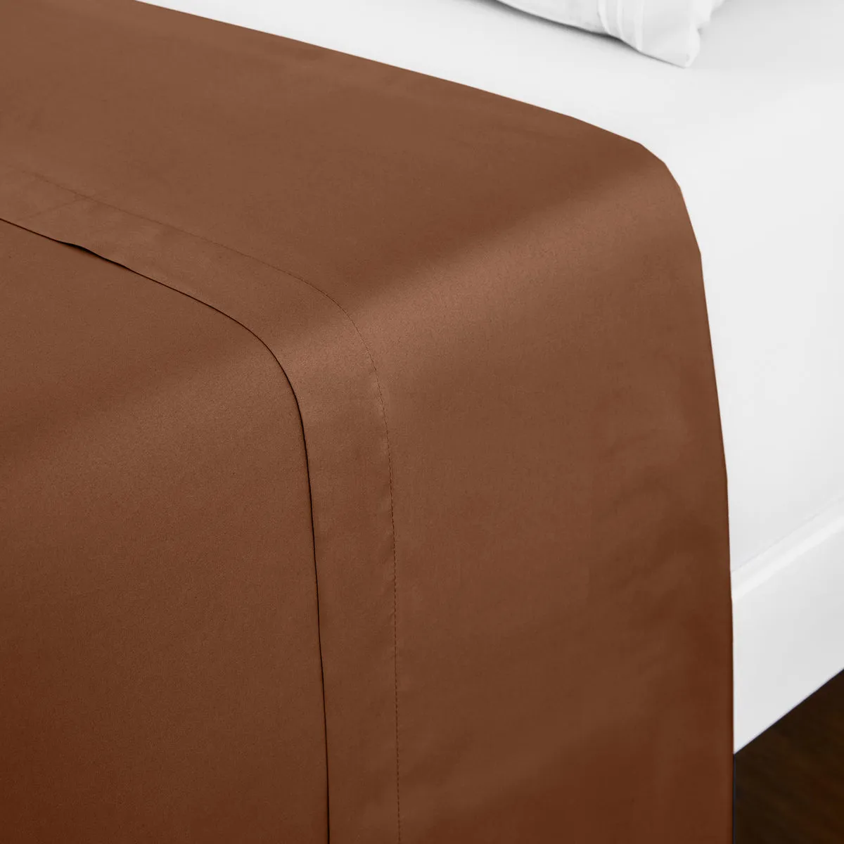 Iconic Microfiber Flat Sheet (Dark Colors)