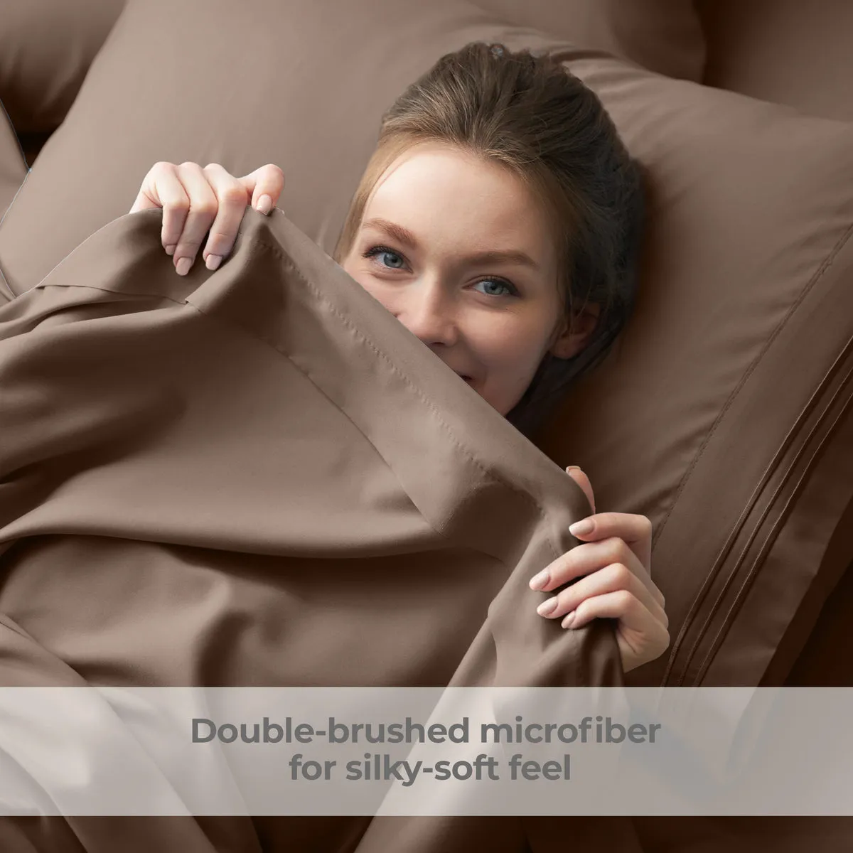 Iconic Microfiber Flat Sheet (Dark Colors)