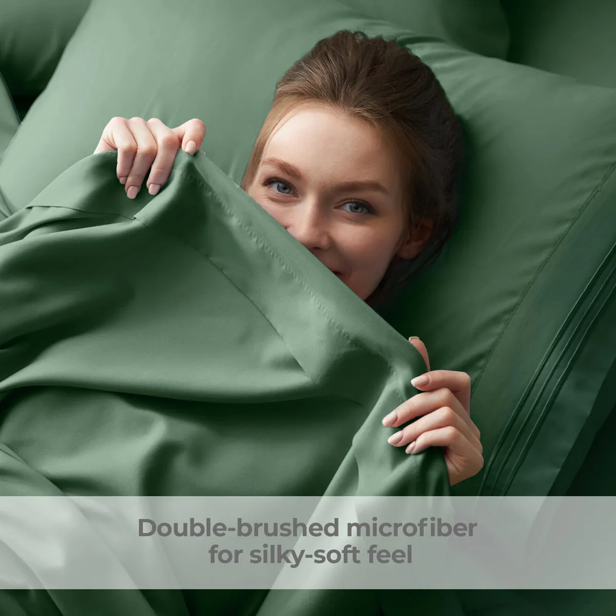 Iconic Microfiber Flat Sheet (Dark Colors)