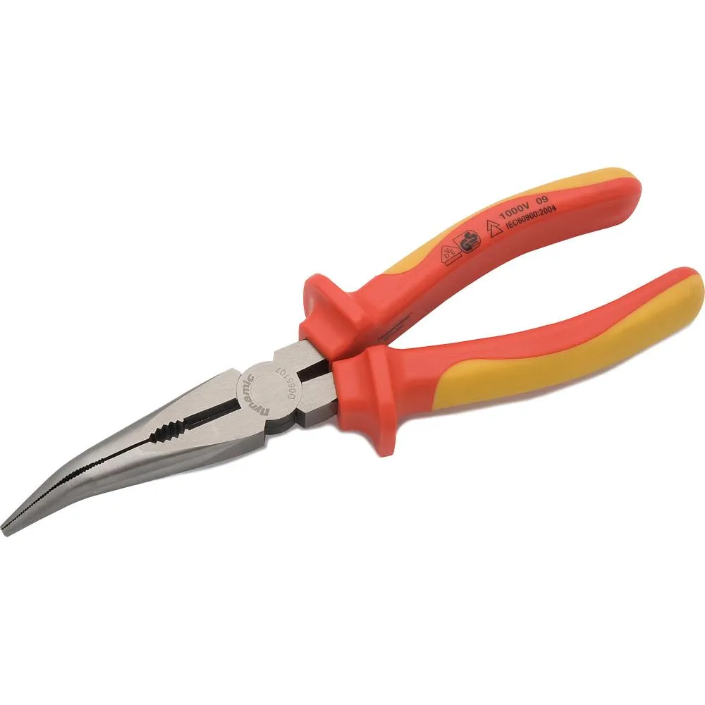 Insulated Bent Nose Pliers