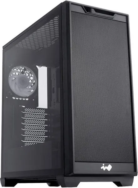 InWin D5 Mid Tower ATX Case IW-CS-D5BLK-1AN120