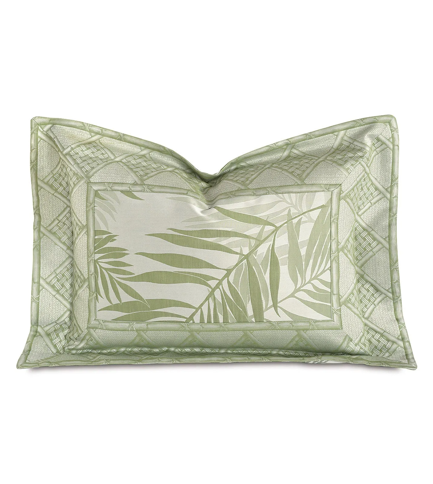 Isola Botanical Jacquard Boudoir 12x18 in Aloe