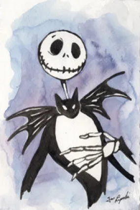 Jack Skellington Ink Drawing