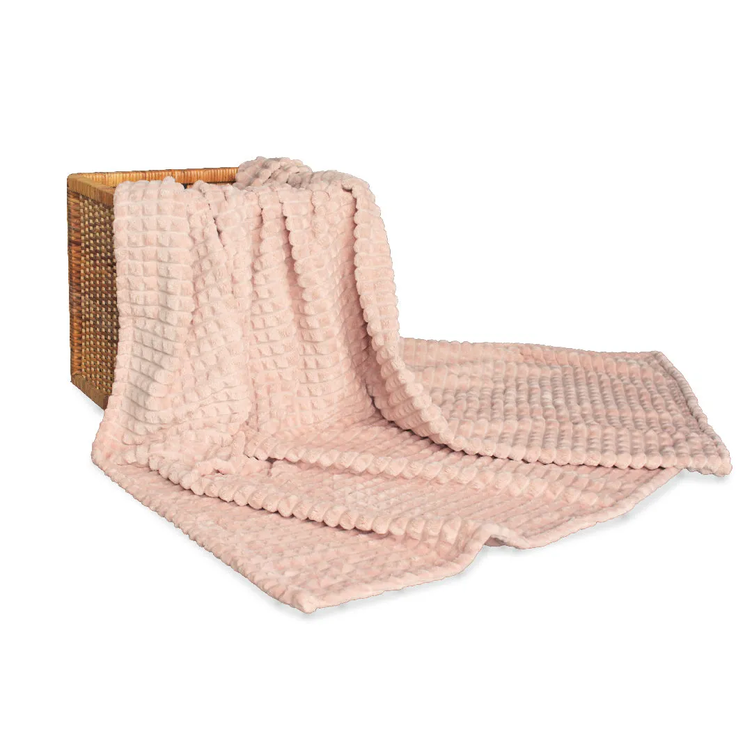 Jean Perry Vichy Flannel Blanket