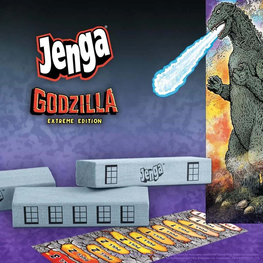 Jenga Godzilla Movie Extreme Edition