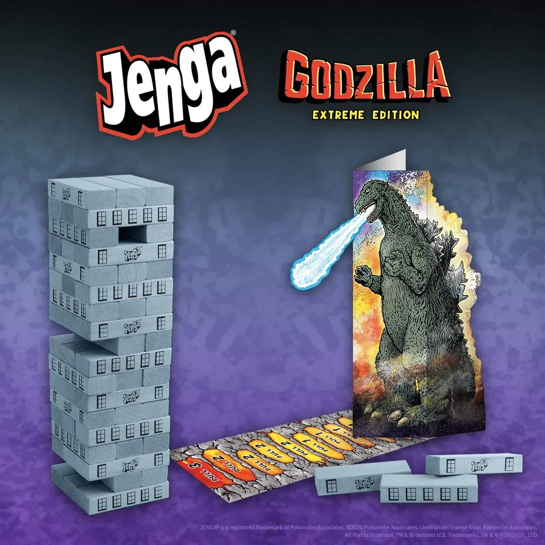 Jenga Godzilla Movie Extreme Edition