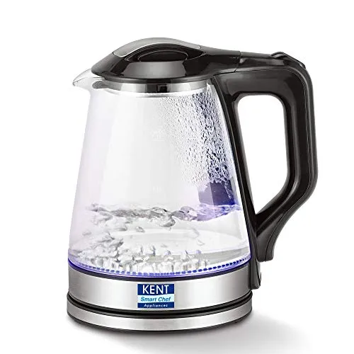 Kent Bed and Upholstery Vacuum Cleaner & Kent 16023 1500-Watt Electric Kettle (Transparent)