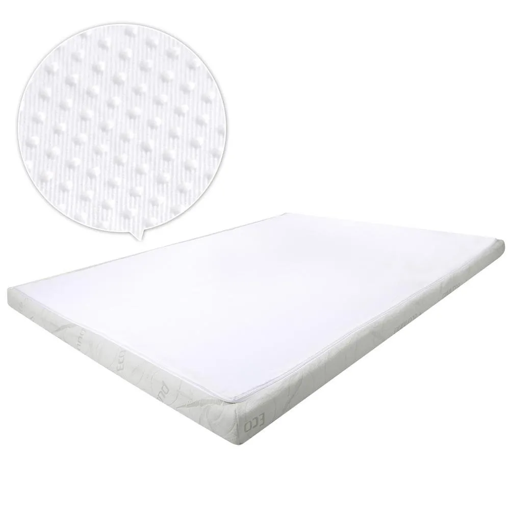 King Size 8cm Cool Gel Memory Foam Mattress Topper