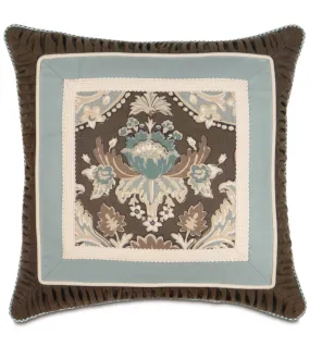 Kita Border Collage Throw Pillow Cover 24x24