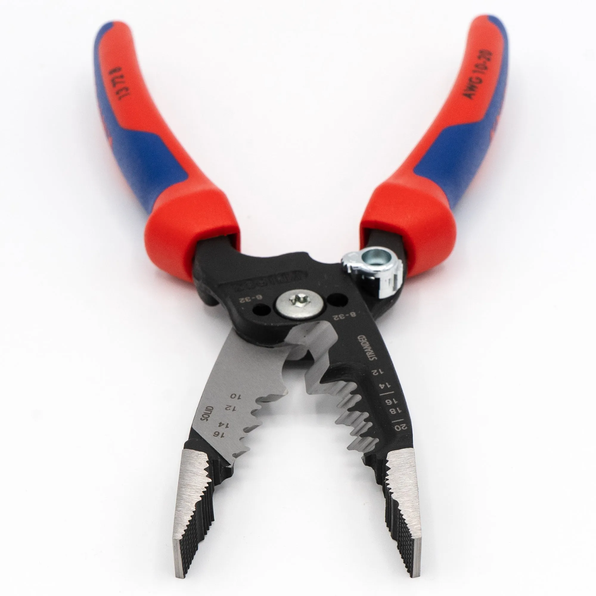 Knipex 13 72 8 Forged Wire Strippers 8" with Comfort Grips