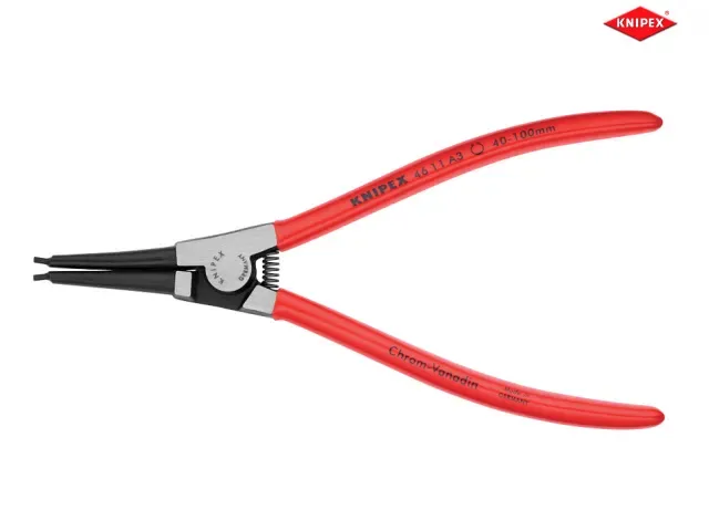 Knipex 46 11 A3 40-100mm External Straight Circlip Pliers