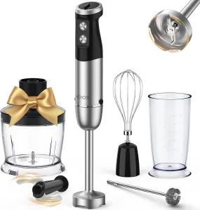 KOIOS HB-103SDS 1000W 5-in-1 Low Noise Immersion Hand Blender