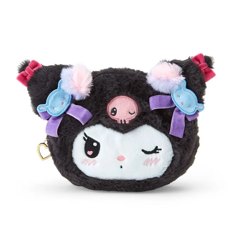 Kuromi Plush Zipper Pouch (Slumber Room Series)