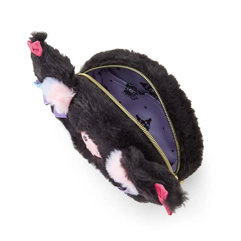 Kuromi Plush Zipper Pouch (Slumber Room Series)