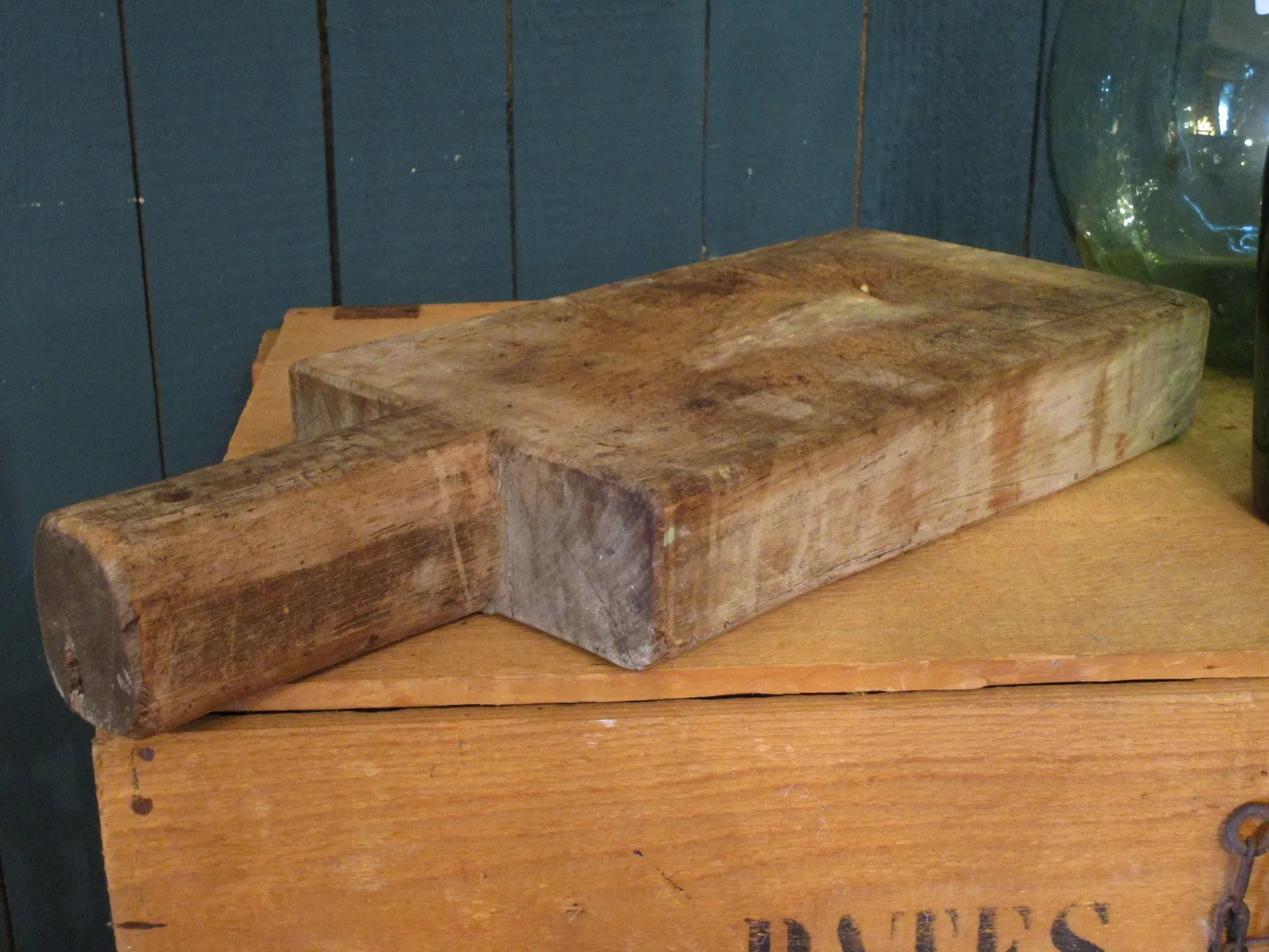 Large rustic French cutting board