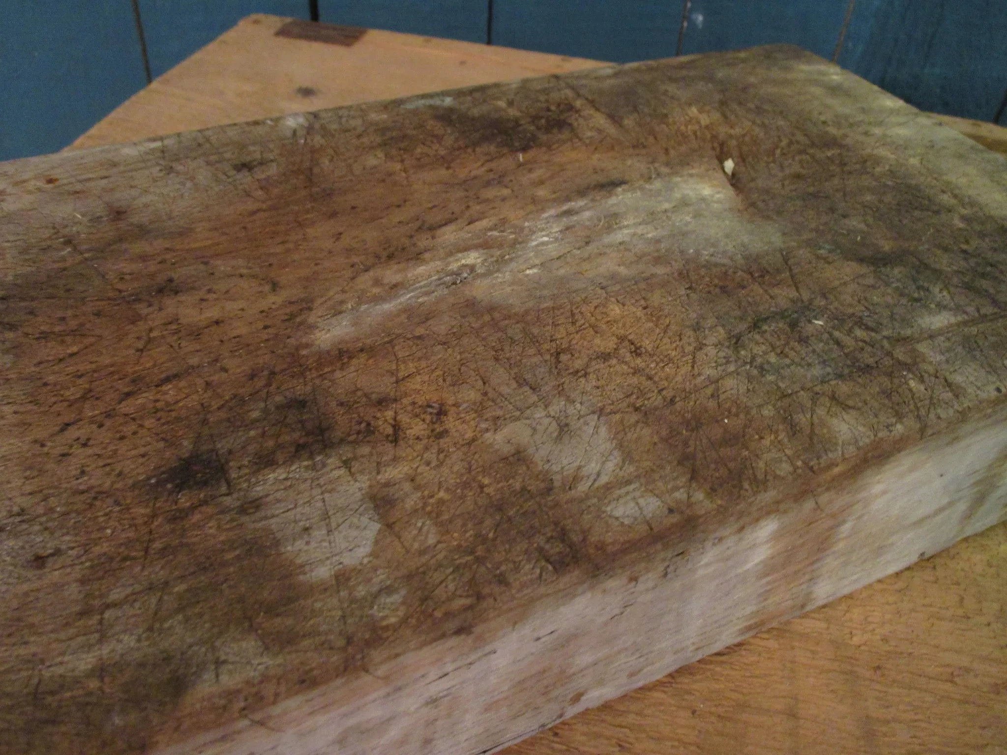 Large rustic French cutting board