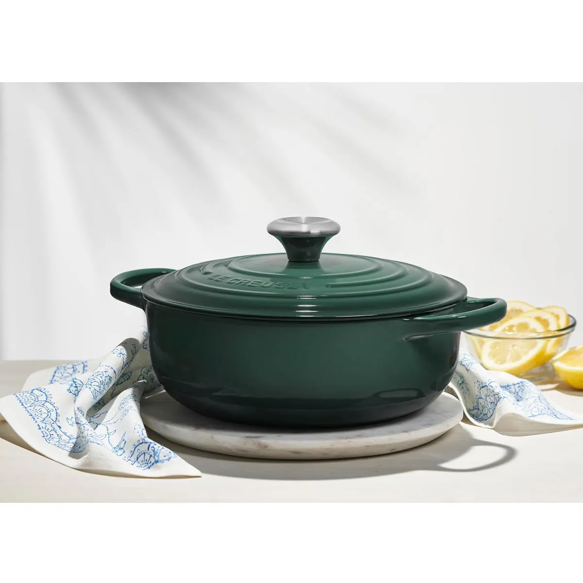 Le Creuset 3.5 qt. Signature Sauteuse - Peche