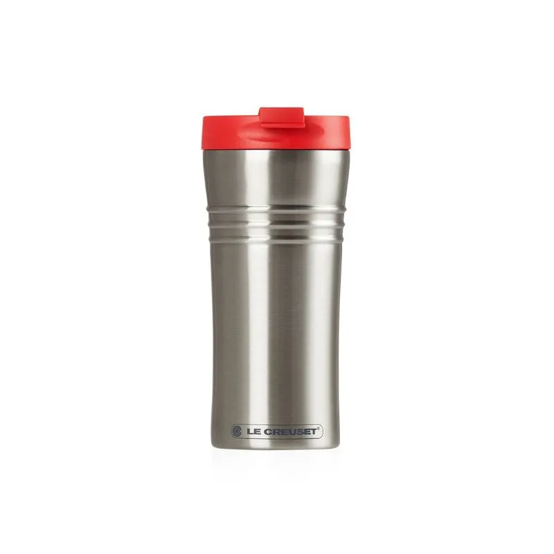 Le Creuset Stainless Steel Travel Mug Cerise