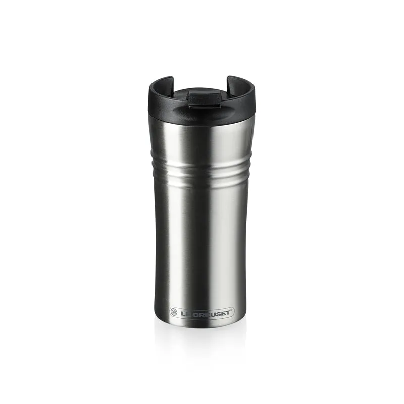 Le Creuset Stainless Steel Travel Mug Satin Black