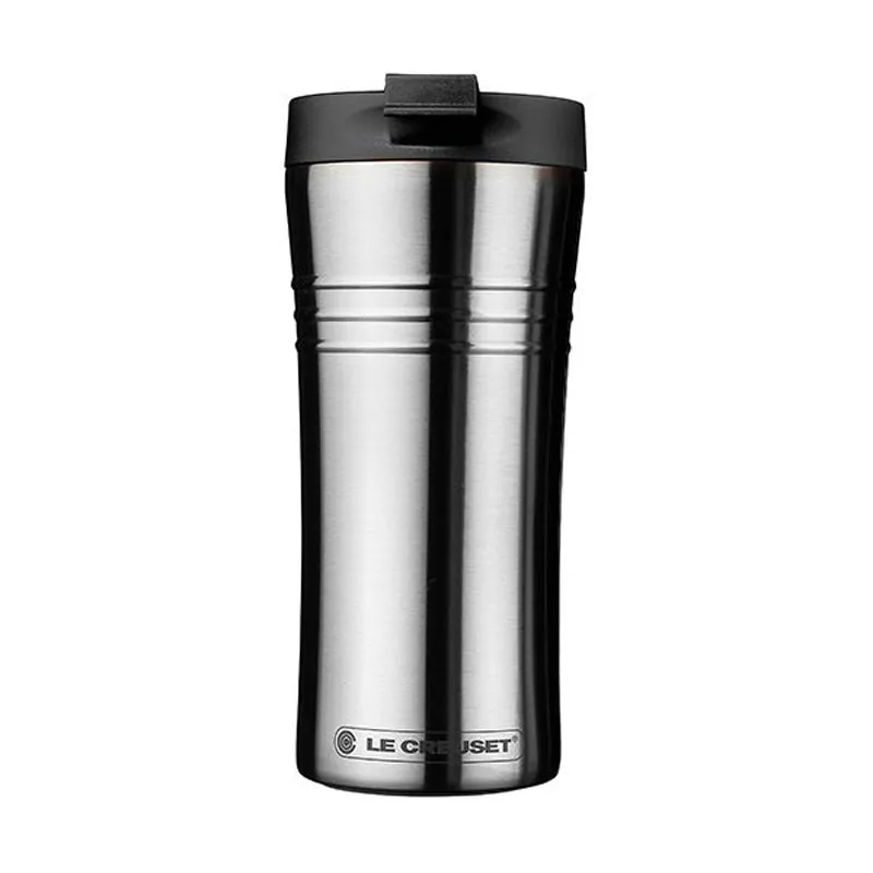 Le Creuset Stainless Steel Travel Mug Satin Black