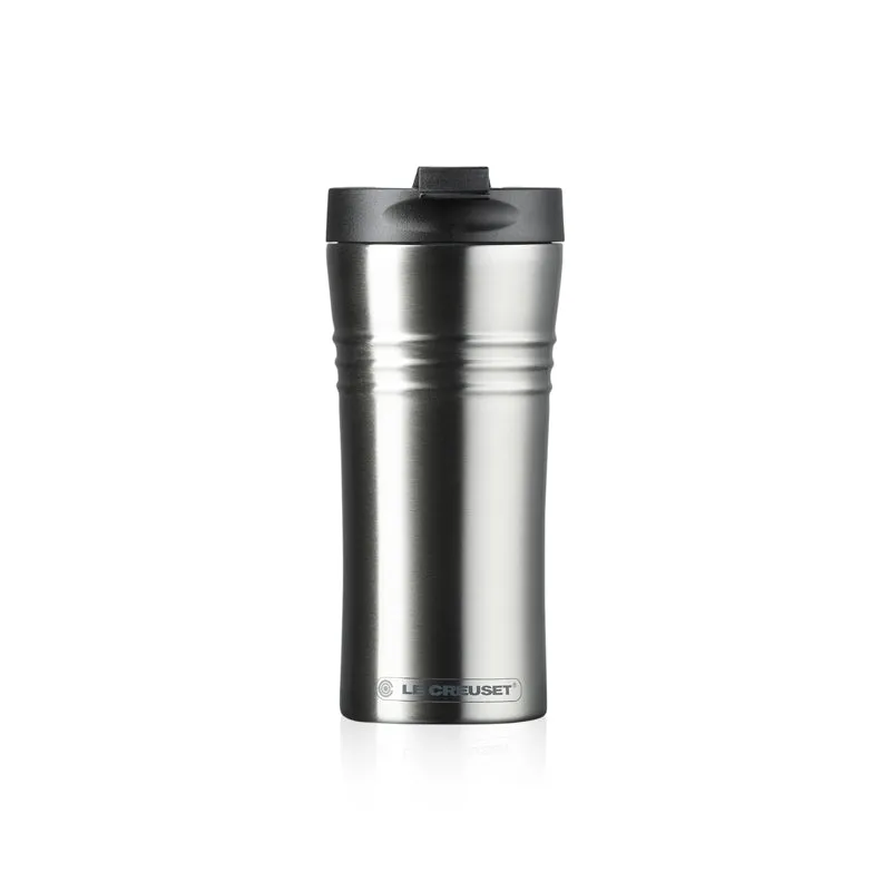 Le Creuset Stainless Steel Travel Mug Satin Black