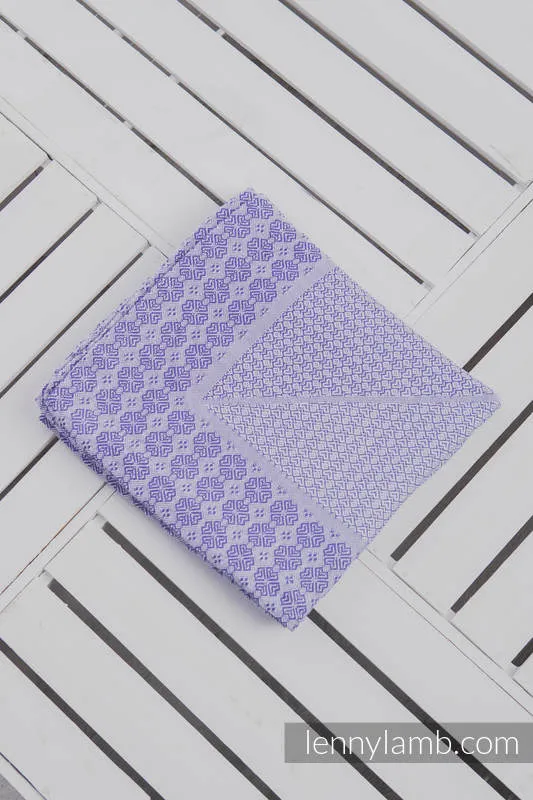 Lenny Lamb - Woven Cotton Blanket - Purple