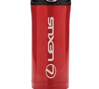 Lexus Easy Lock Stainless Steel Vacuum Mug (Red)