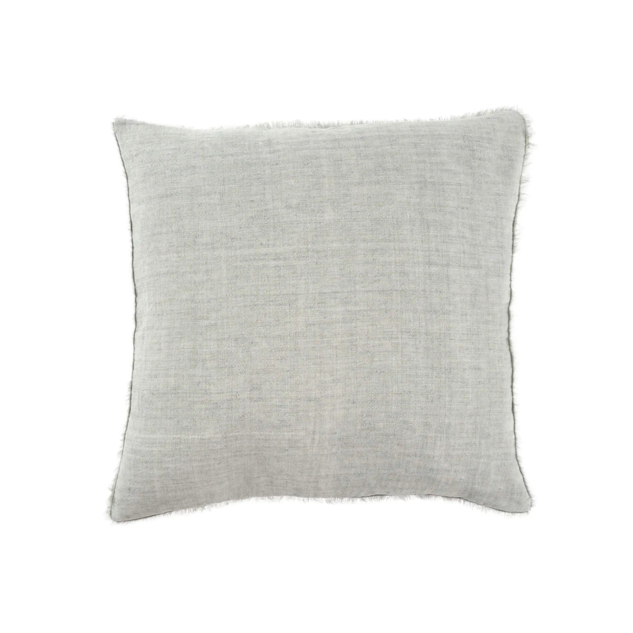 Lina Linen Pillow - Flint Grey