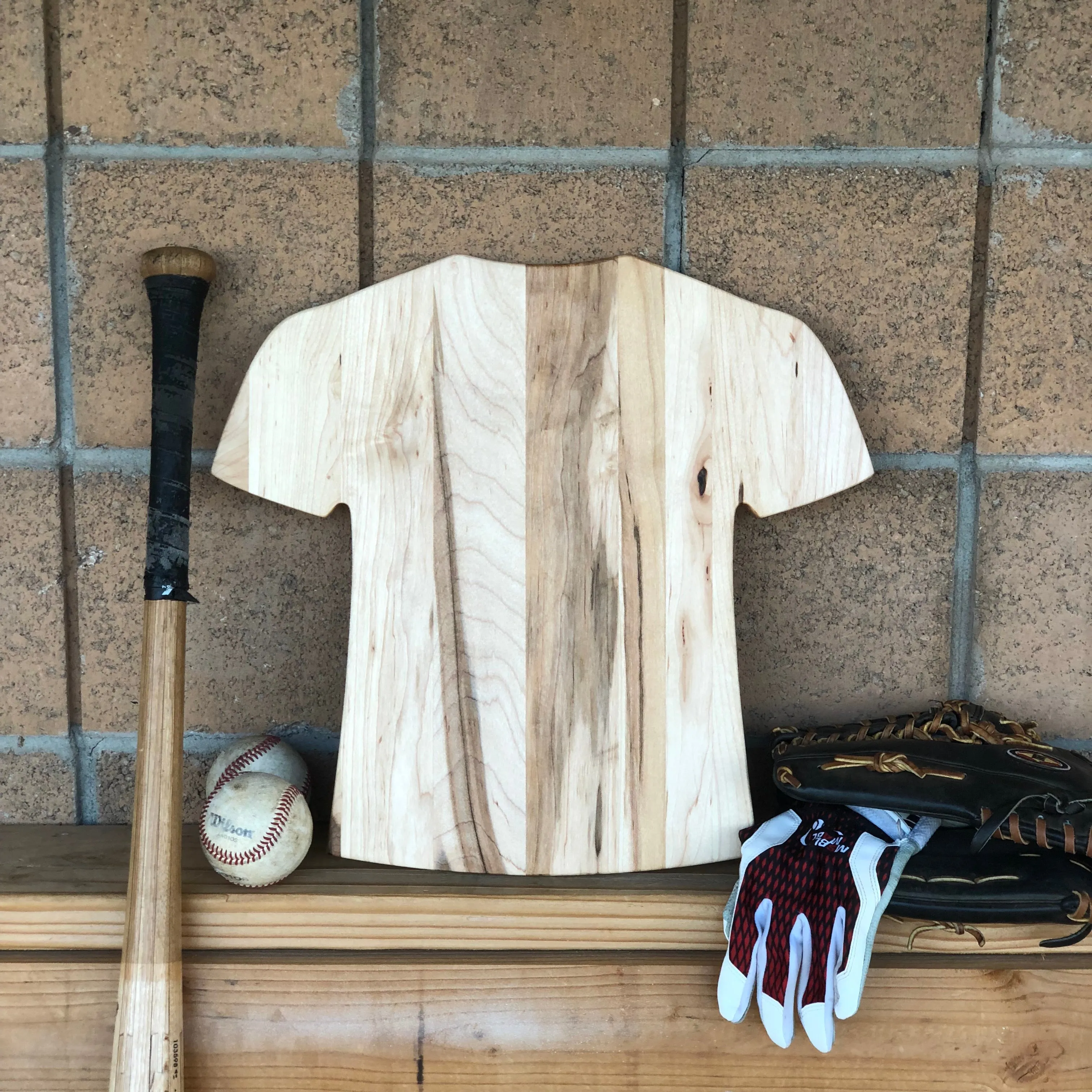 Los Angeles Angels Team Jersey Cutting Board | Customize With Your Name & Number | Add a Personalized Note