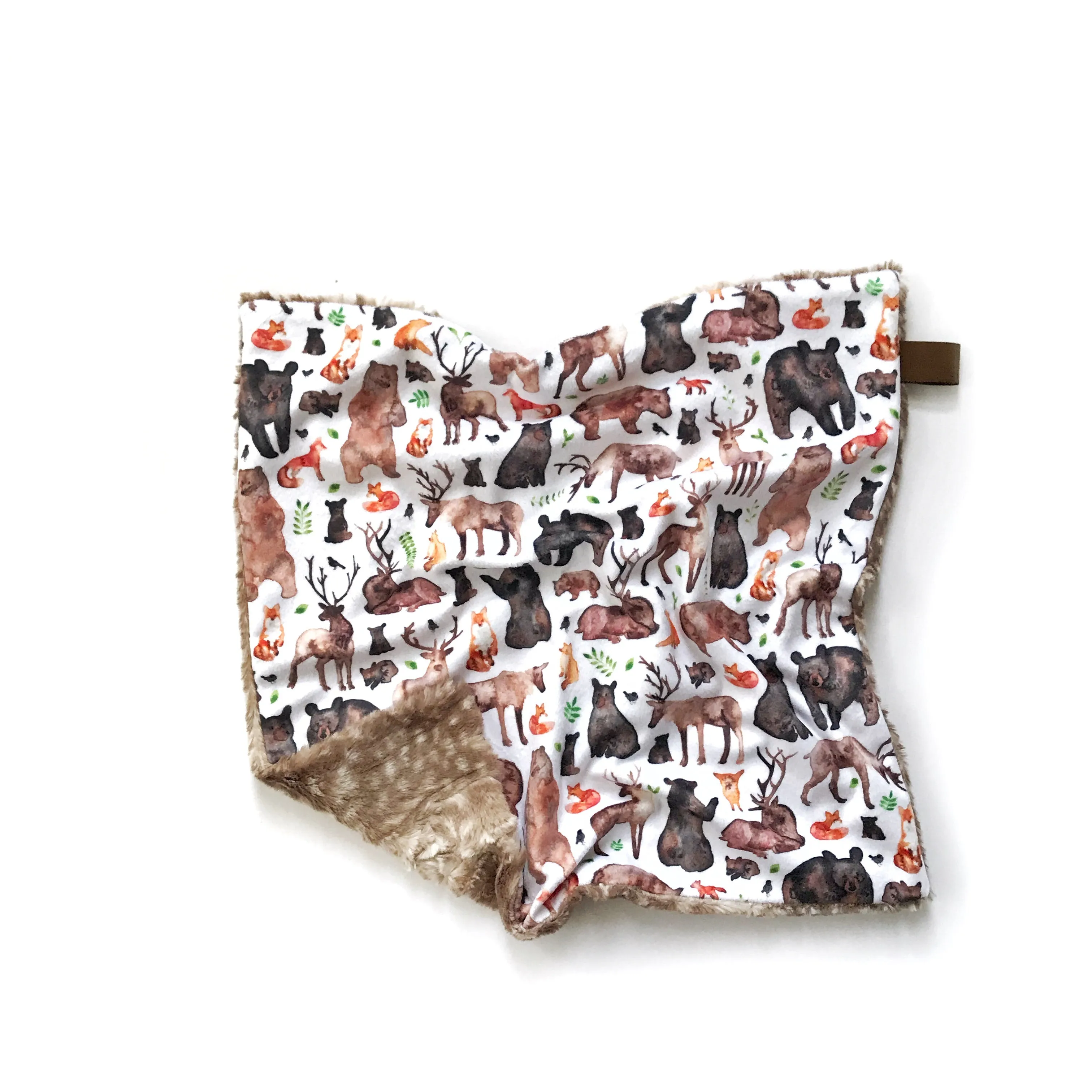 Lovey Blanket - Woodland Animals