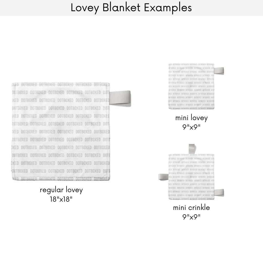 Lovey Blanket - Woodland Animals