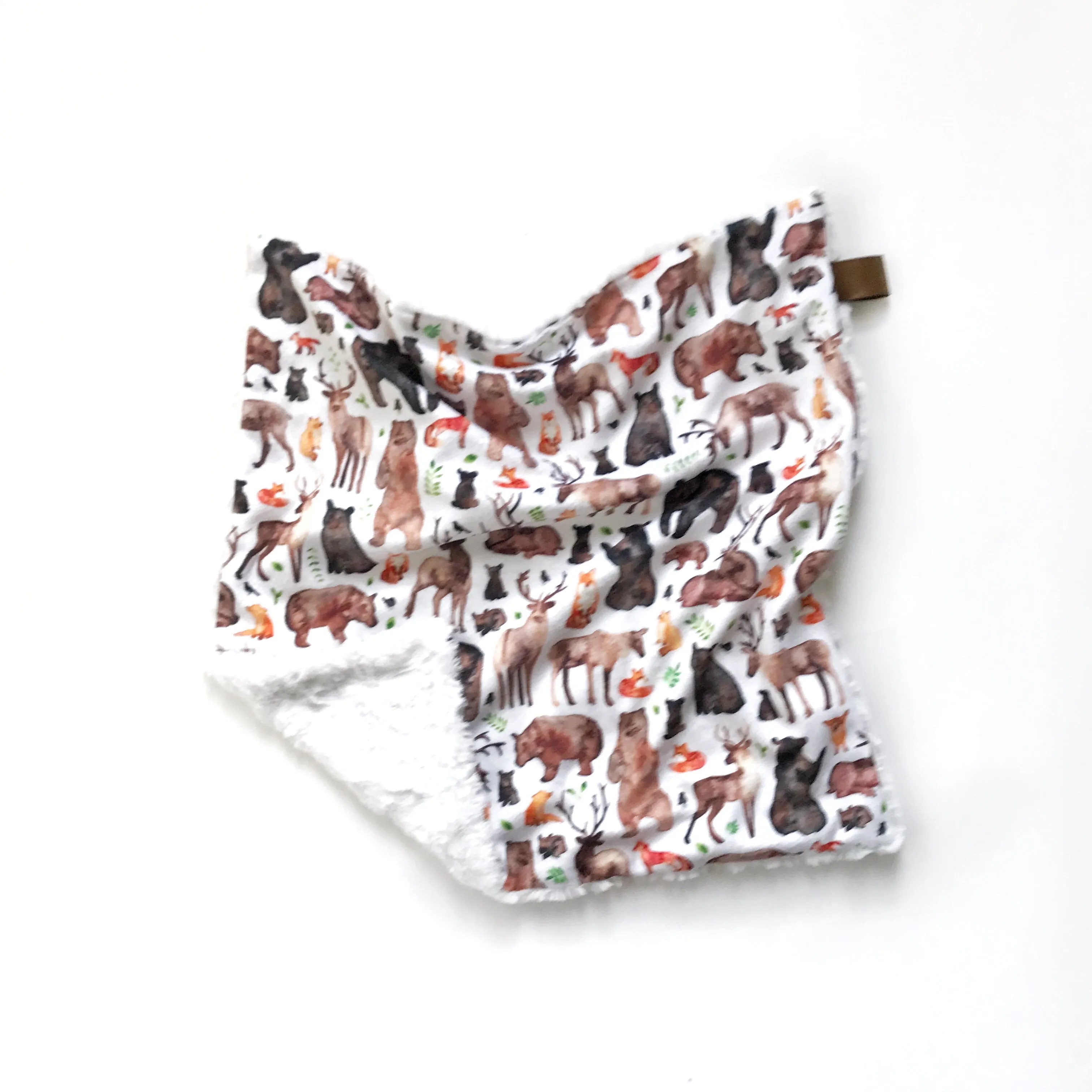 Lovey Blanket - Woodland Animals