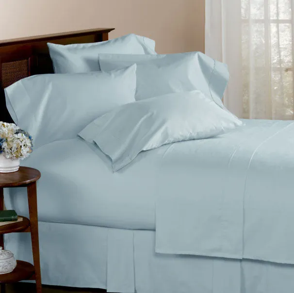 Luxury 800 TC 100% Egyptian Cotton California King Sheet Set In Light Blue