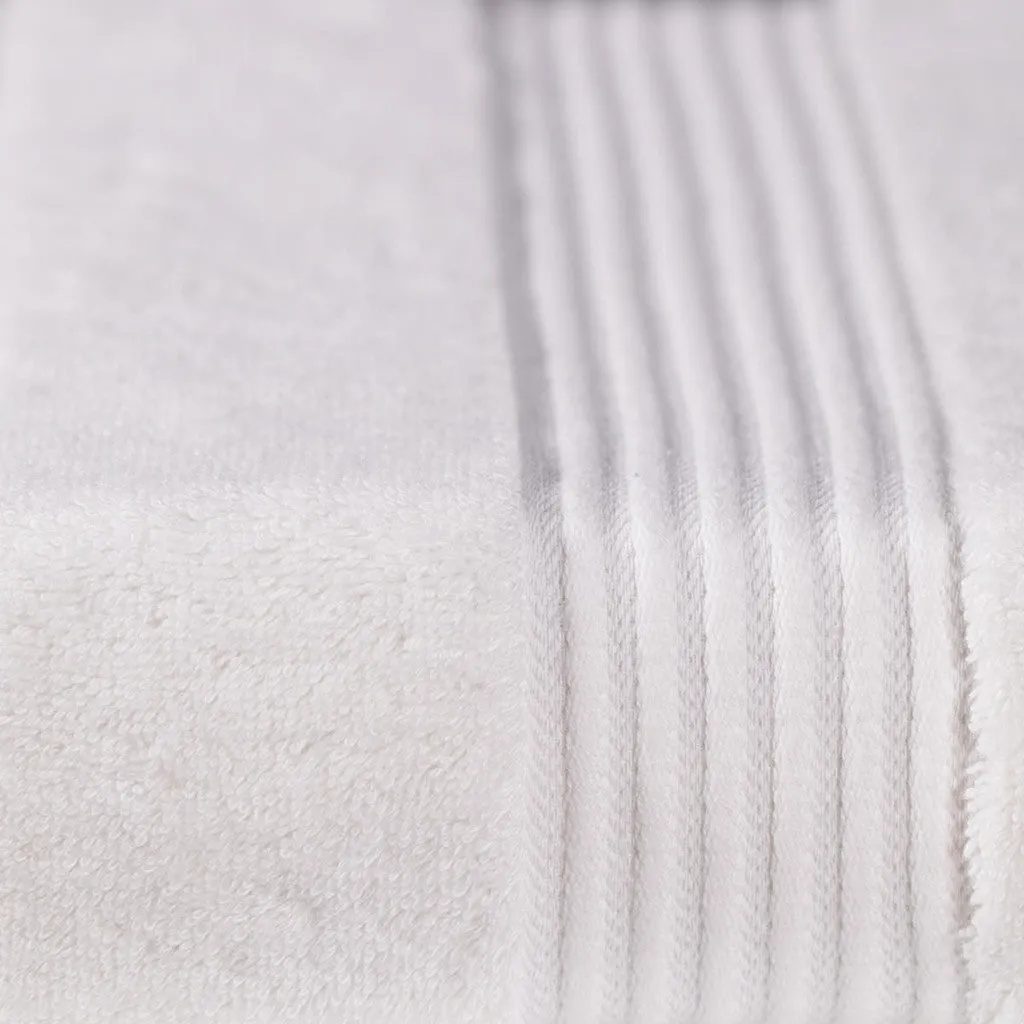 Luxury Bamboo Towel in White