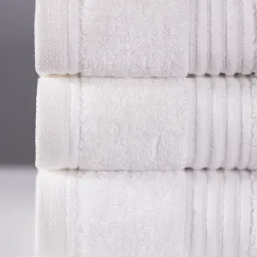 Luxury Bamboo Towel in White