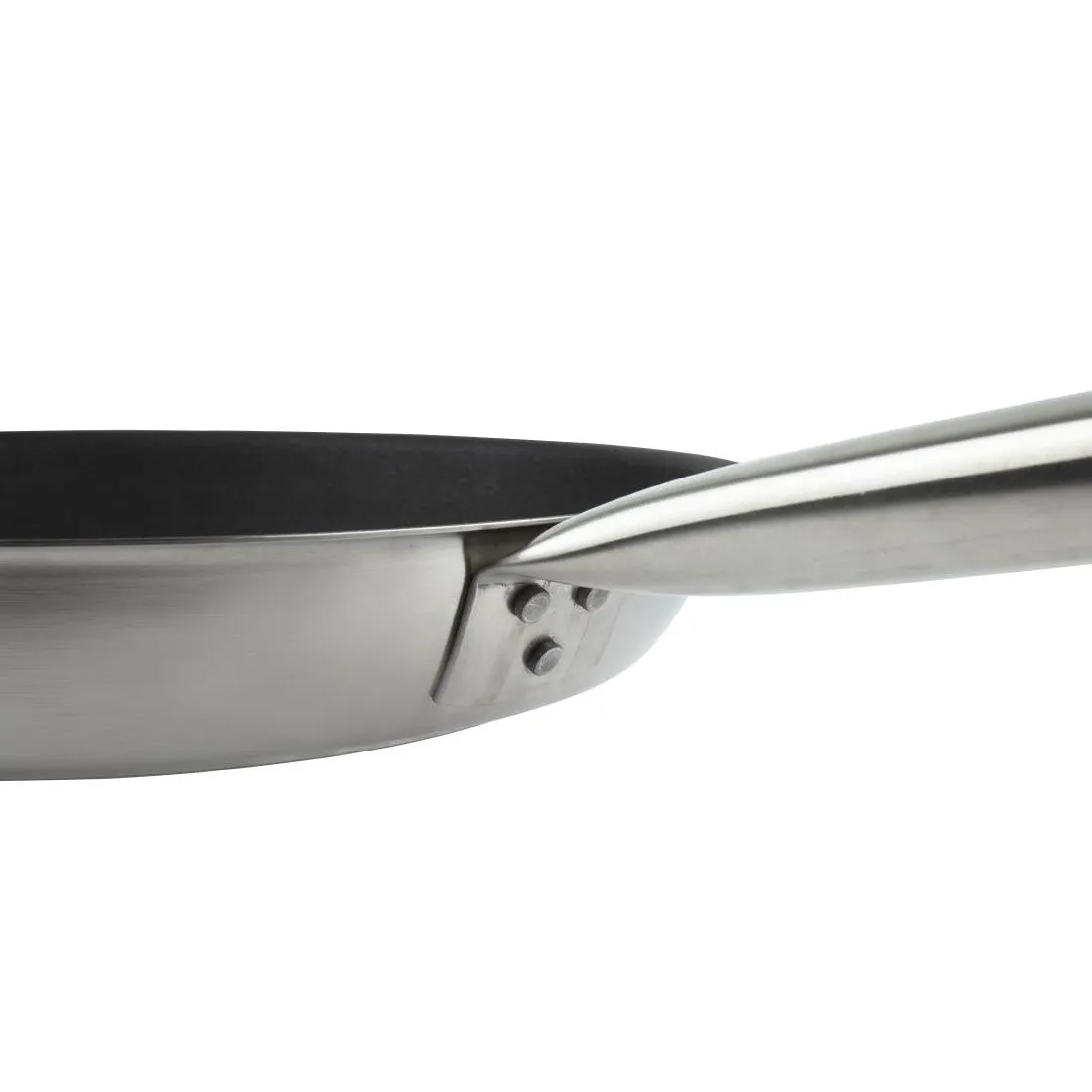 Matfer Bourgeat Tradition Stainless Steel Pro Non-Stick Frying Pan 32cm - CX541