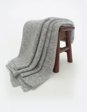 Melange Cashmere Blanket in Derby