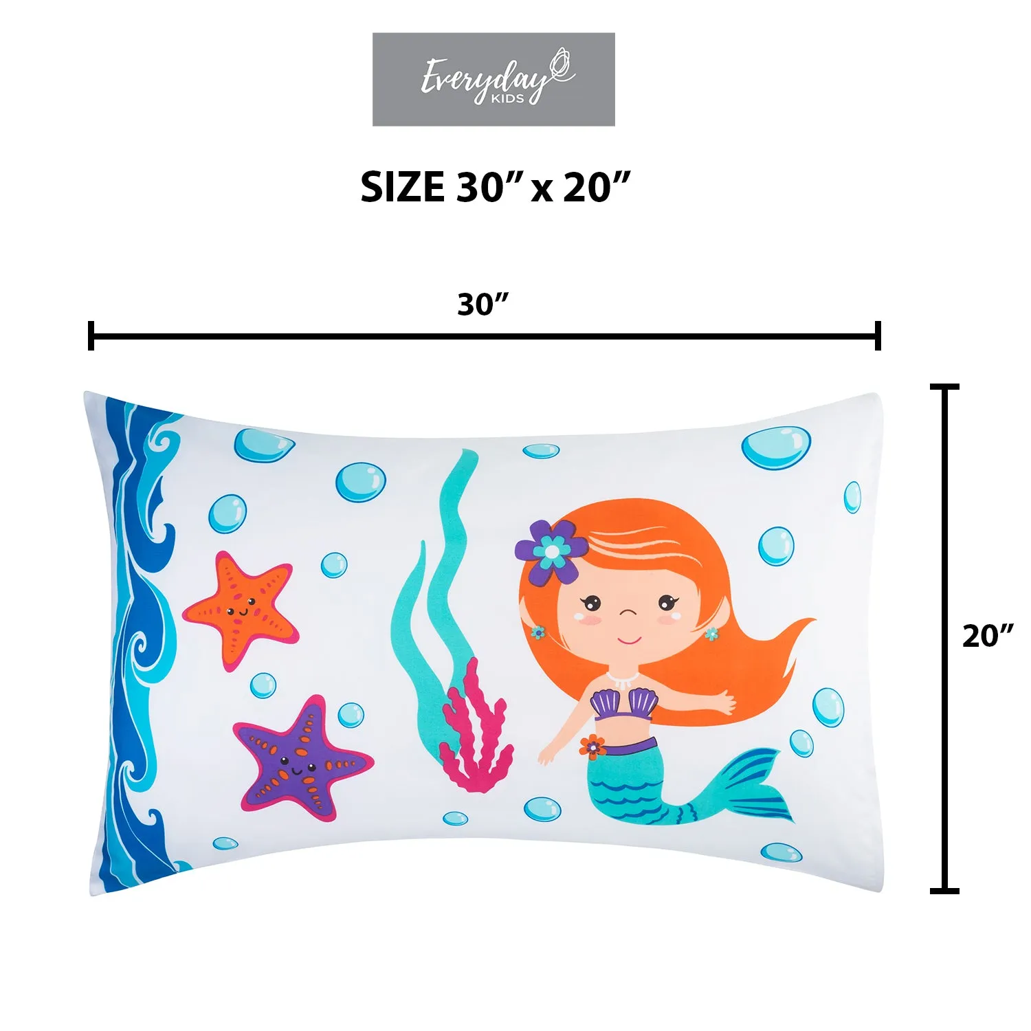 Mermaids Undersea Adventure 3-Piece Toddler Sheet Set