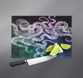 Midnight Octopus Cutting Boards