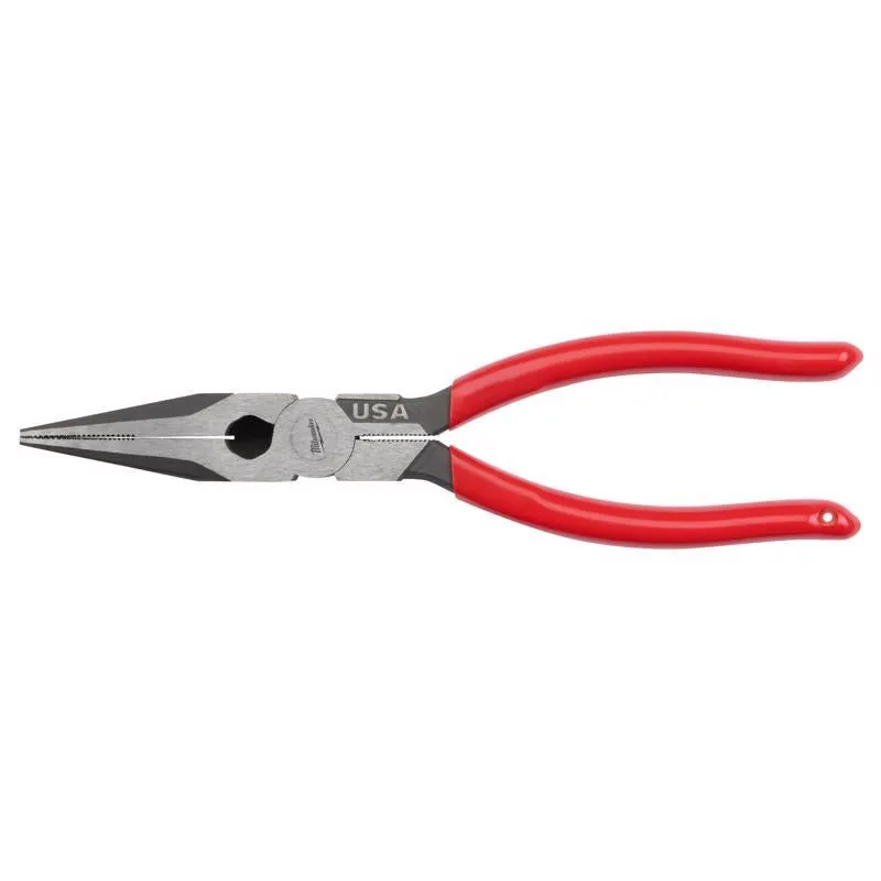 Milwaukee 8 in. Forged Steel Long Nose Pliers