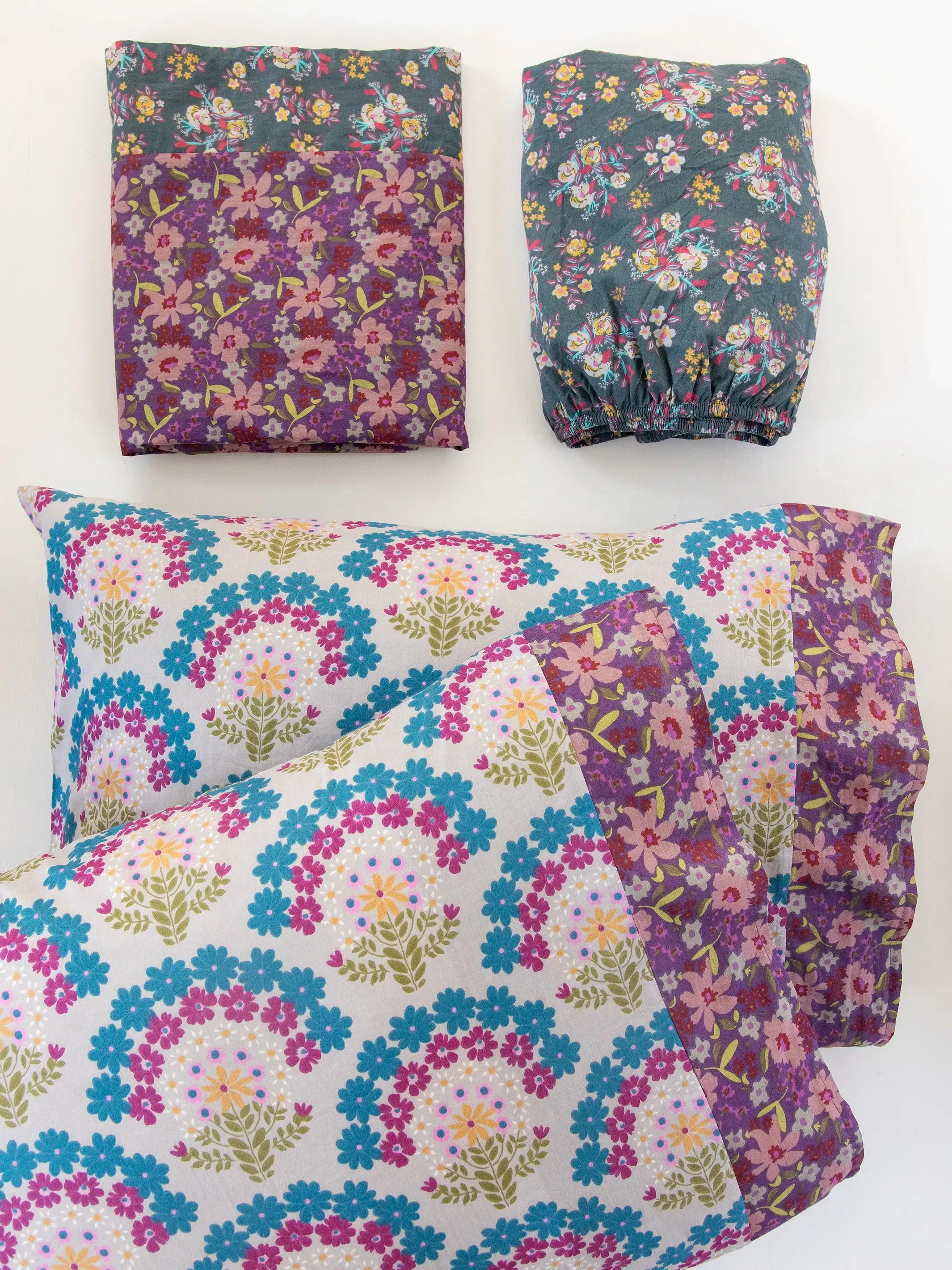 Mix & Match Cotton Sheet Bundle - Wanderlust