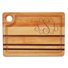 Monogram Steak Cutting Board