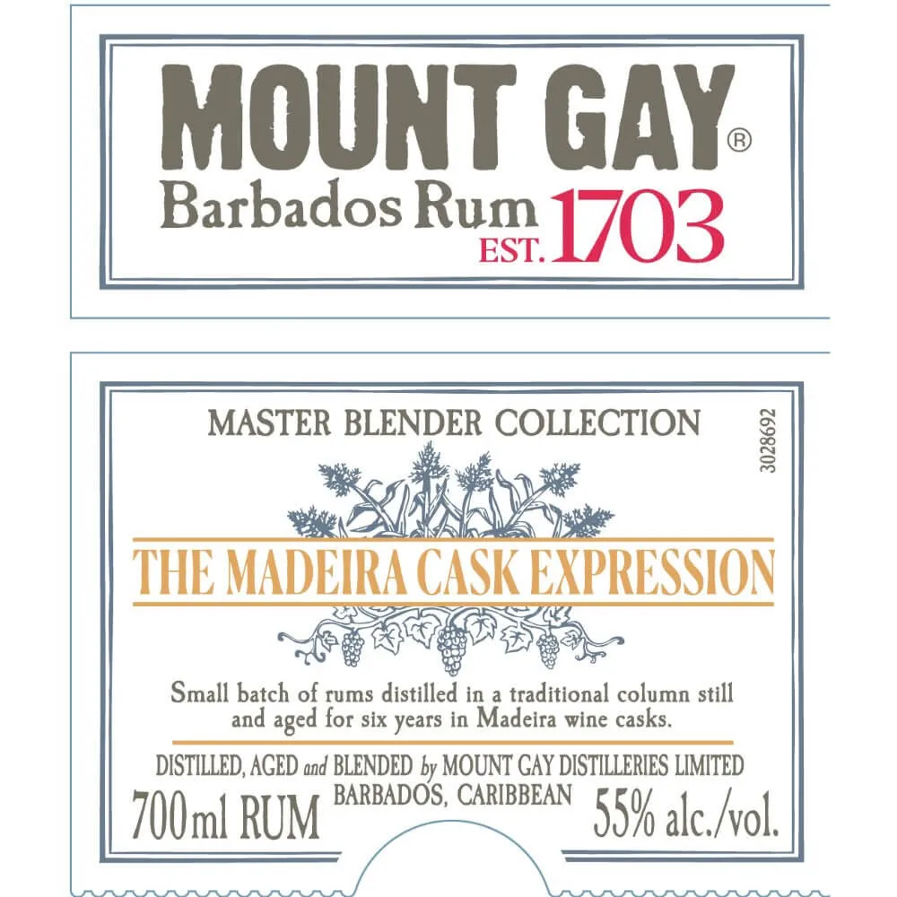 Mount Gay The Madeira Cask Expression: Master Blender Collection #5