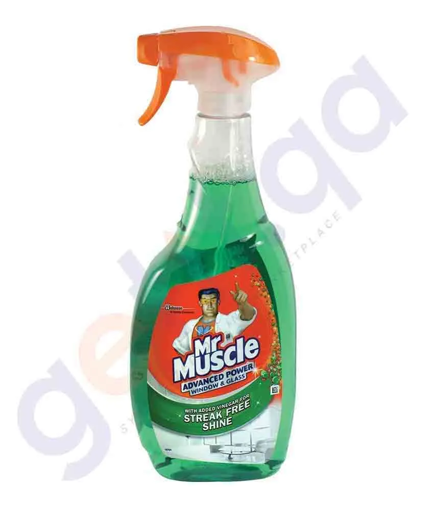 MR MUSCLE ADVANCED POWER WINDOW & GLASS CLEANER 750ML