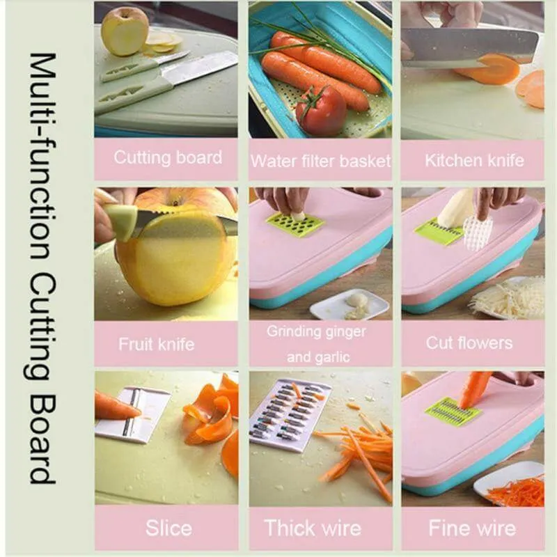 Multi-Functional Drain Basket & Chopping Board