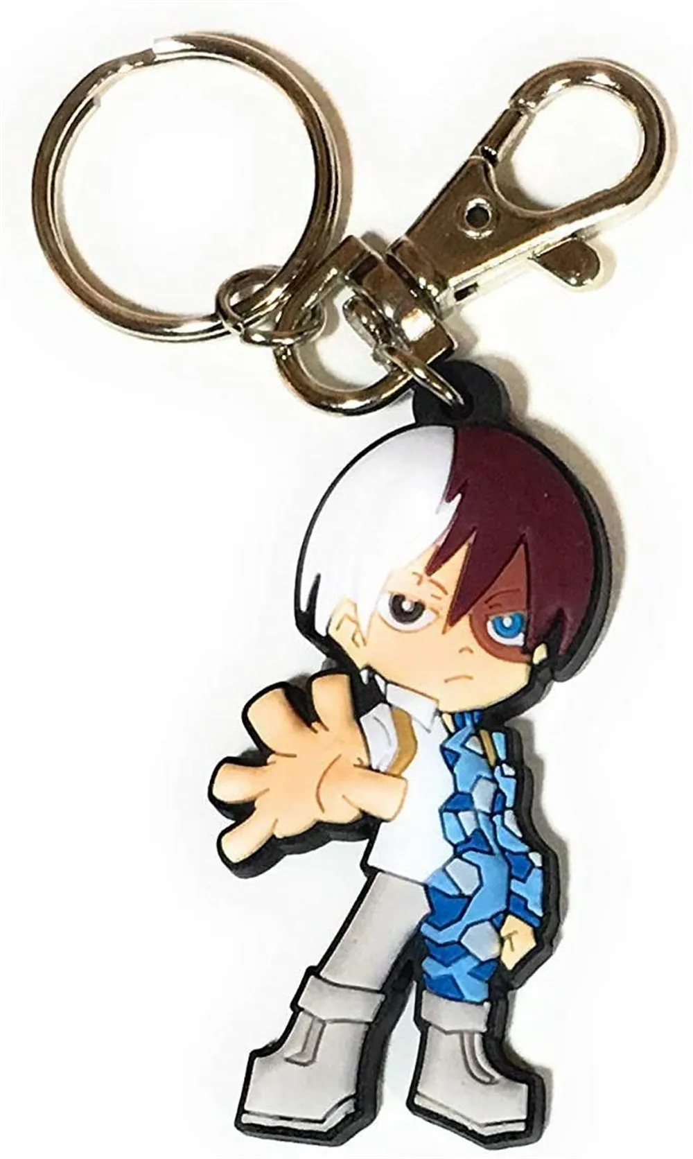 My Hero Academia SD Todoroki Enamel Metal Keychain..