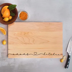 Nana's Kitchen Cutting Board